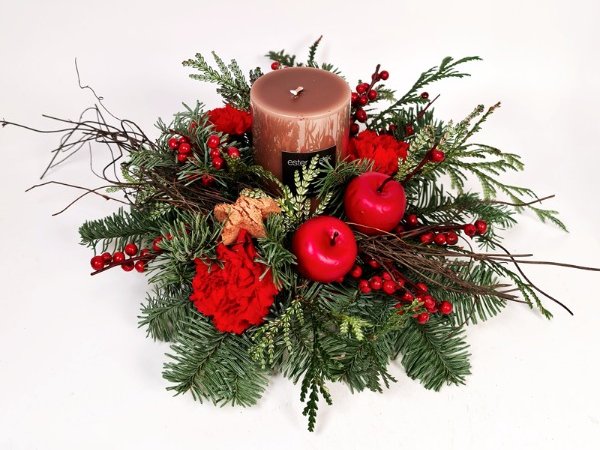 Tontun punastus - asetelma